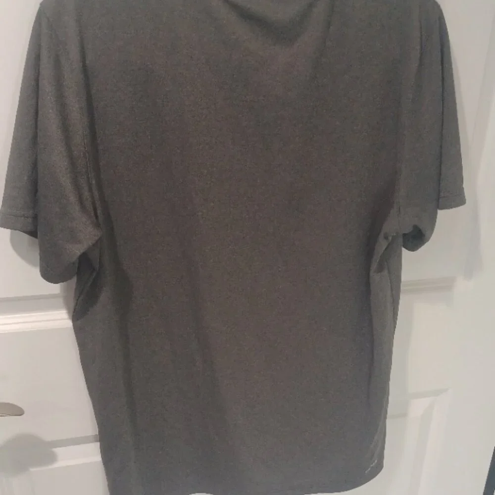 Adidas Climalite Grey Athletic Crew Neck Short Sleeve 939004 Top L